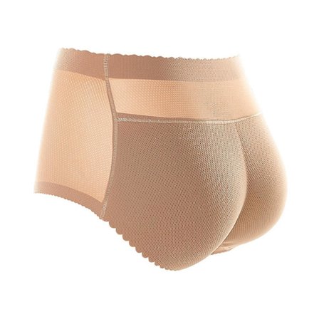 Sömlösa höftvadderade trosor andningsbara rumplyft vadderade trosor höftförstärkare för kvinnor nya