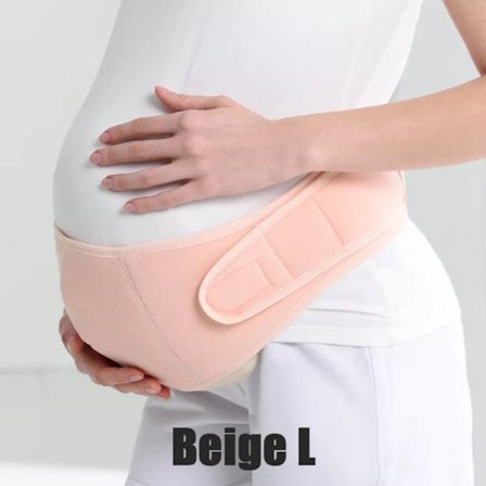 Undertøj Graviditetsbælte Abdominal Bander BEIGE L