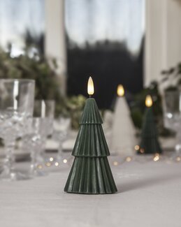 Grantreformet LED Kubbelys Jul Grany Grønn