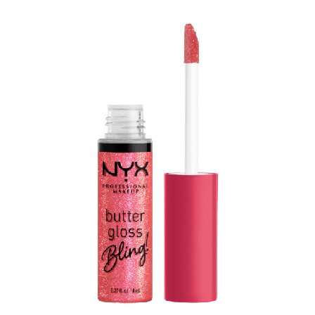 NYX Professional Makeup Butter Gloss Bling Lipgloss Läppglans Unisex Rosa 8 ML