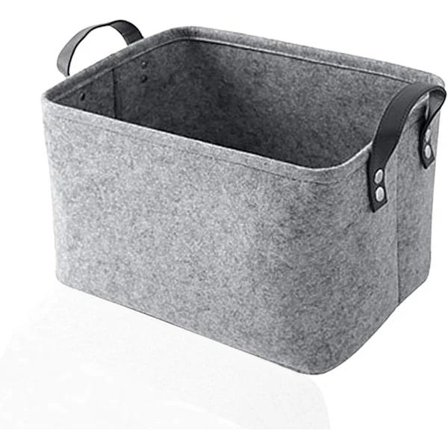 Filtförvaringskorg, förvaringslåda, organizer