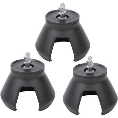 3 stk. Golfballplukkerverktøy 3-klo Golfballhenter Griper Plukk opp Ryggsparer Klotilbehør for Golfputtergrep