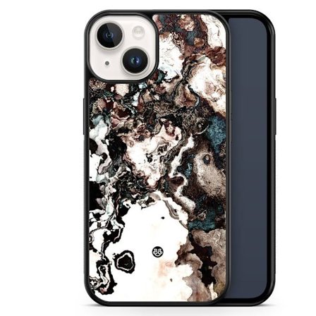 Bjornberry Skal iPhone 14 -Brun Marmor