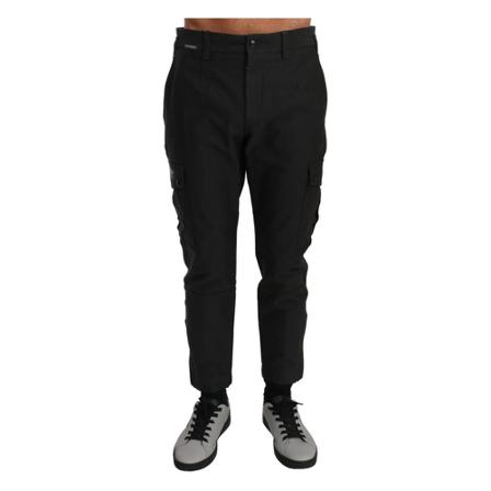 Dolce & Gabbana Cargo Casual Pants , Grijs , Heren , Maat: L