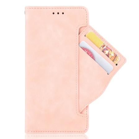 Oneplus 9 Pro - Fodral Med Avtagbart Kortfodral - Ljus Rosa Lightpink Ljus Rosa