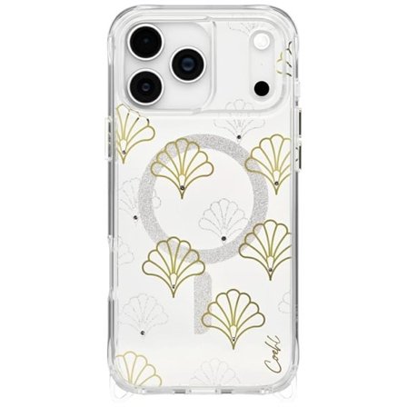 Uniq Coehl Maree kotelo iPhone 17 Pro Max Magneettinen lataus - hopea