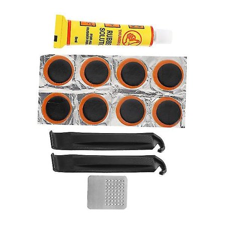 3 Set Däcklapp med Lim Cykel Däcklapp Reparationsskruv för Cykel