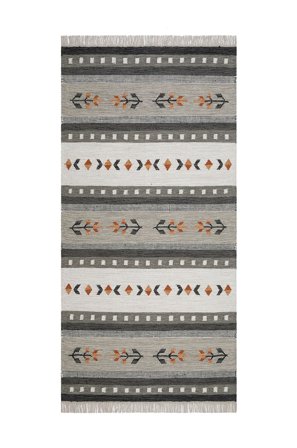 KM Home - Villamatto Fagersta - Harmaa - Villamatot - 80X200 - - Homeroom