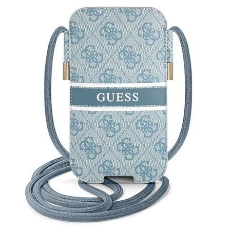 Guess Käsilaukku GUPHM4GDBL 6.1" sininen/sininen kovakotelo 4G Stripe