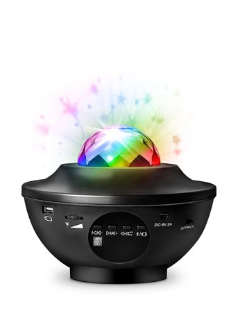 Music | Music Star Galaxy Projector Speaker | ONE SIZE