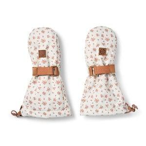 Elodie 1-3 y Floral Mittens Autumn Rose One Size - Gloves and mittens - One size - Cream - Mädchen