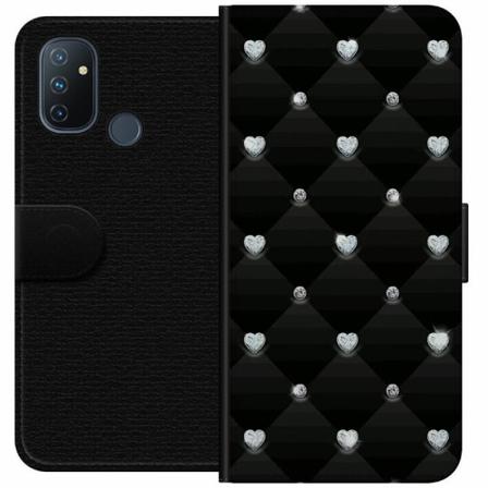 Oneplus Nord N100 Plånboksfodral Bling Heart