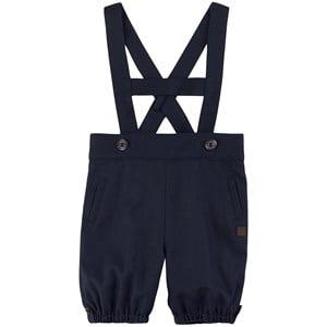 Tartine et Chocolat Navy Overall Shorts 9 Months - All in ones - 9 months - Blue