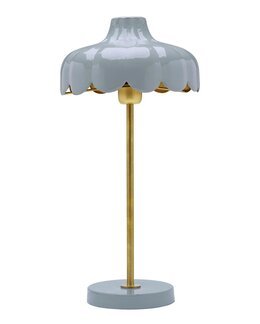 Bordlampe Wells Lys blå