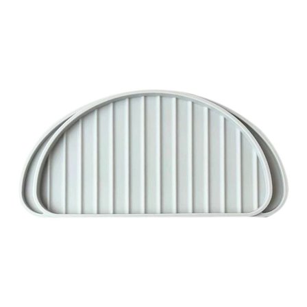 Vedenannostelija Silikoni Jääkaappi Tippa-astia HARMAA PUOLIYMpyrä