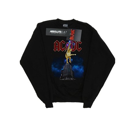 AC/DC Girls Stiff Upper Lip Lightning Sweatshirt 5-6 år Svart