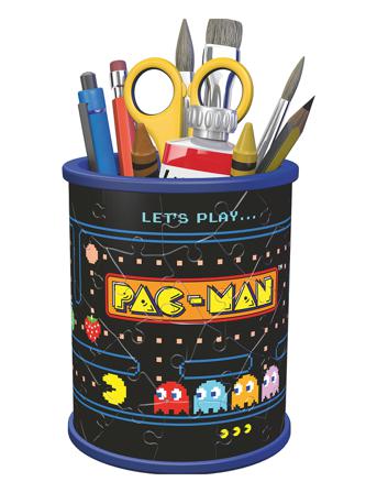 Pac-Man Blyantholder 54P Toys Puzzles And Games Puzzles 3D Puzzles Multi/mønstret Ravensburger