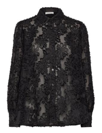 Maingrida Tops Shirts Long-sleeved Black Masai
