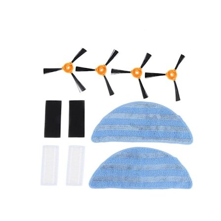 För Lefant M301 M201 M501 M520 T700 M571 T800 M200 soprobottillbehör Sidoborste Mopp trasfilter