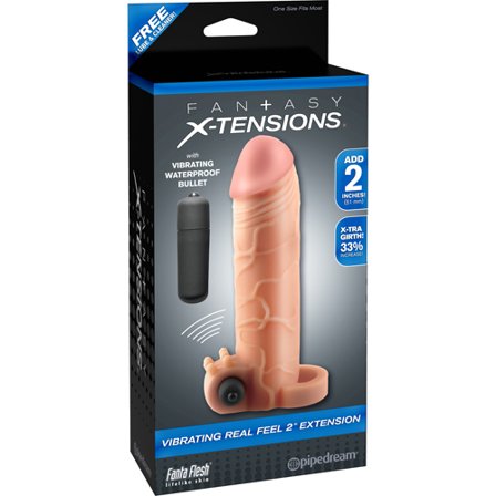 Pipedream Fantasy X-tensions Vibrating Real Feel 5,1cm Exten