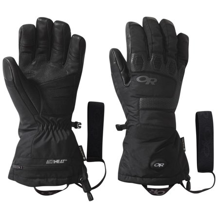 Outdoor Research Lucent Heated Sensgloves Men hiking gloves Black S