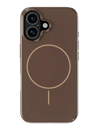Holdit Mono Case Magsafe Iphone 16 - Brown - IPHONE 16