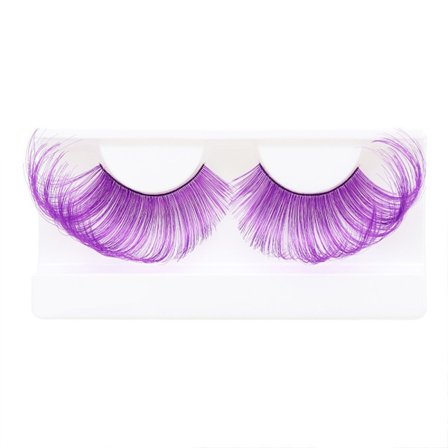 Färgade Fransar Ögonfransar LILA - spot försäljning