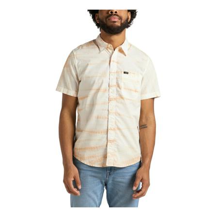 Lee Shirt L66Gpnug Gul, Herre Skjorter