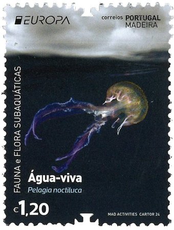Madeira - EUROPA 2024 Undervandfauna og -flora - Postfrisk frimærke