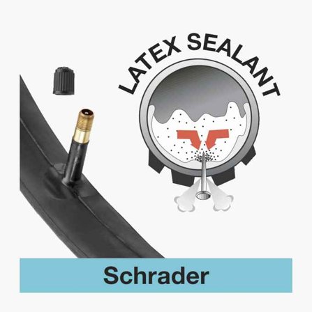 Biltema - Punkteringsfri sykkelslange 28" 28/45/47-622 mm