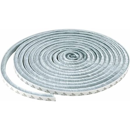 Tætningstrimmel, 10m*1 pakning dør tætning, vindue tætning, selvklæbende dør tætningstrimmel, vindtæt støvtæt børste strimmel, børste