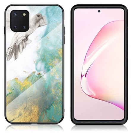 Fantasy Marmor Samsung Galaxy Note 10 Lite skal - Flygande Duva