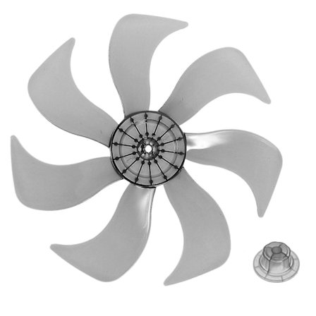 Udskiftnings-ventilatorblad Bordventilator Tilbehør Ventilatorblad Ventilator Udskiftningsblad