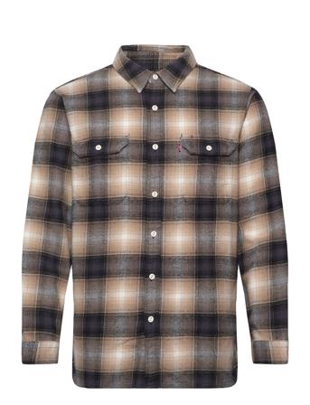 LEVI ́S Men Jackson Worker Warwick Plaid E Grå