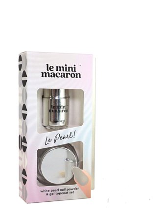 Le Mini Macaron Chrome Powder Set, Le Pearl - Nude - 5 ML
