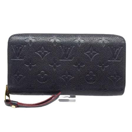 Louis Vuitton Vintage, Pre-owned Leather wallets Blauw, Dames, Maat:ONE Size,stof