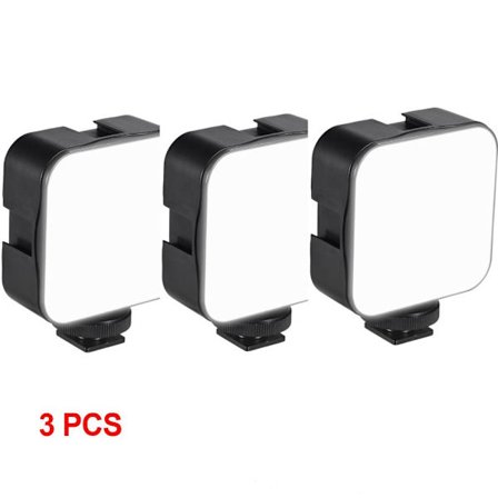 LED videolys 6500K utfyllingslampe 3 STK 3 STK