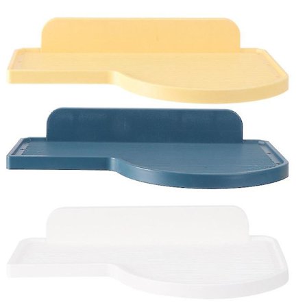 3 stk. Borfri Opbevaringshylde Hjemmevæg Diverse Badeværelsesvæg Hylde