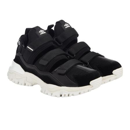 Umbro Dam/dam Fiera Mocka Trainers 4 Uk Svart/vit