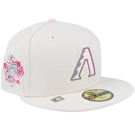 New Era - Beis fitted Gorra - Arizona Diamondbacks 59FIFTY Mothers Day 23 Beige/Pink Fitted @ Hatstore