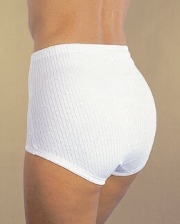 Dametrusser 3-pak Hvid - 50/52 - Åshild