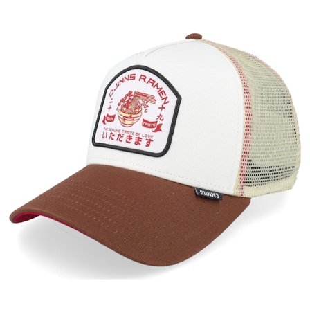 Djinns - Weiss trucker Cap - Hft Cap Ramen White A-Frame Trucker @ Hatstore