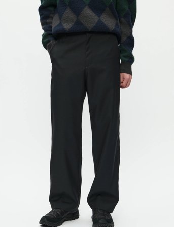 WOOD WOOD Wwhenry Trousers 25185 - Black - XL
