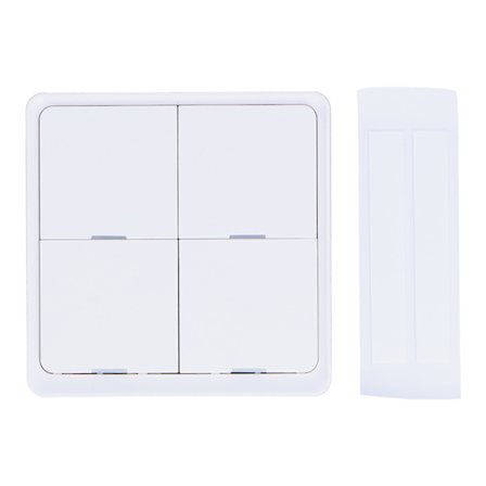 4-knaps trådløs scene-kontakt til ZigBee WIFI 2.4GHZ intelligent