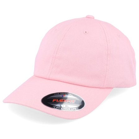 Flexfit - Růžový flexfit Kšiltovka - Pink Flexfit Dad Cap @ Hatstore