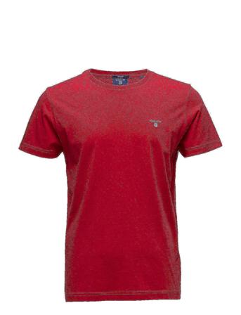Original Ss T-Shirt T-shirts Short-sleeved Röd GANT