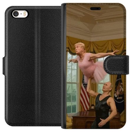 Kompatibelt Plånboksfodral till Apple iPhone 5 Absurd balettscen