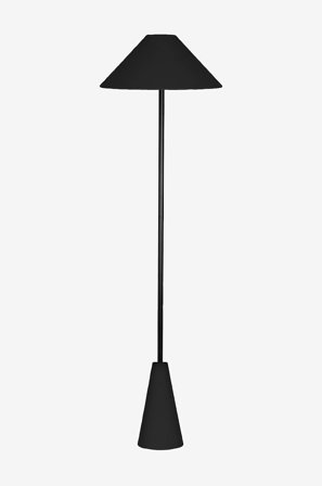 Globen Lighting - Golvlampa Cannes - Svart - Golvlampor - Från Homeroom