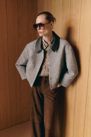 Malina - Francie jacke - 40 - Taupe