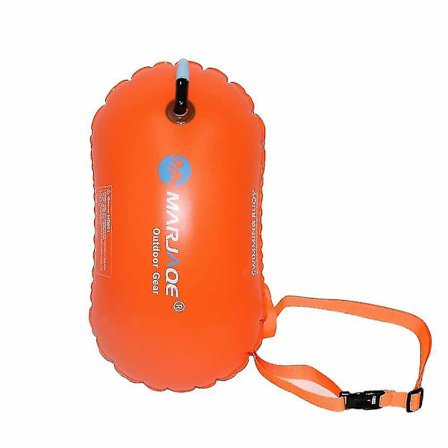 Simbubblor Säkerhetsflotte Med Justerbart Midjebälte För Öppet Vatten